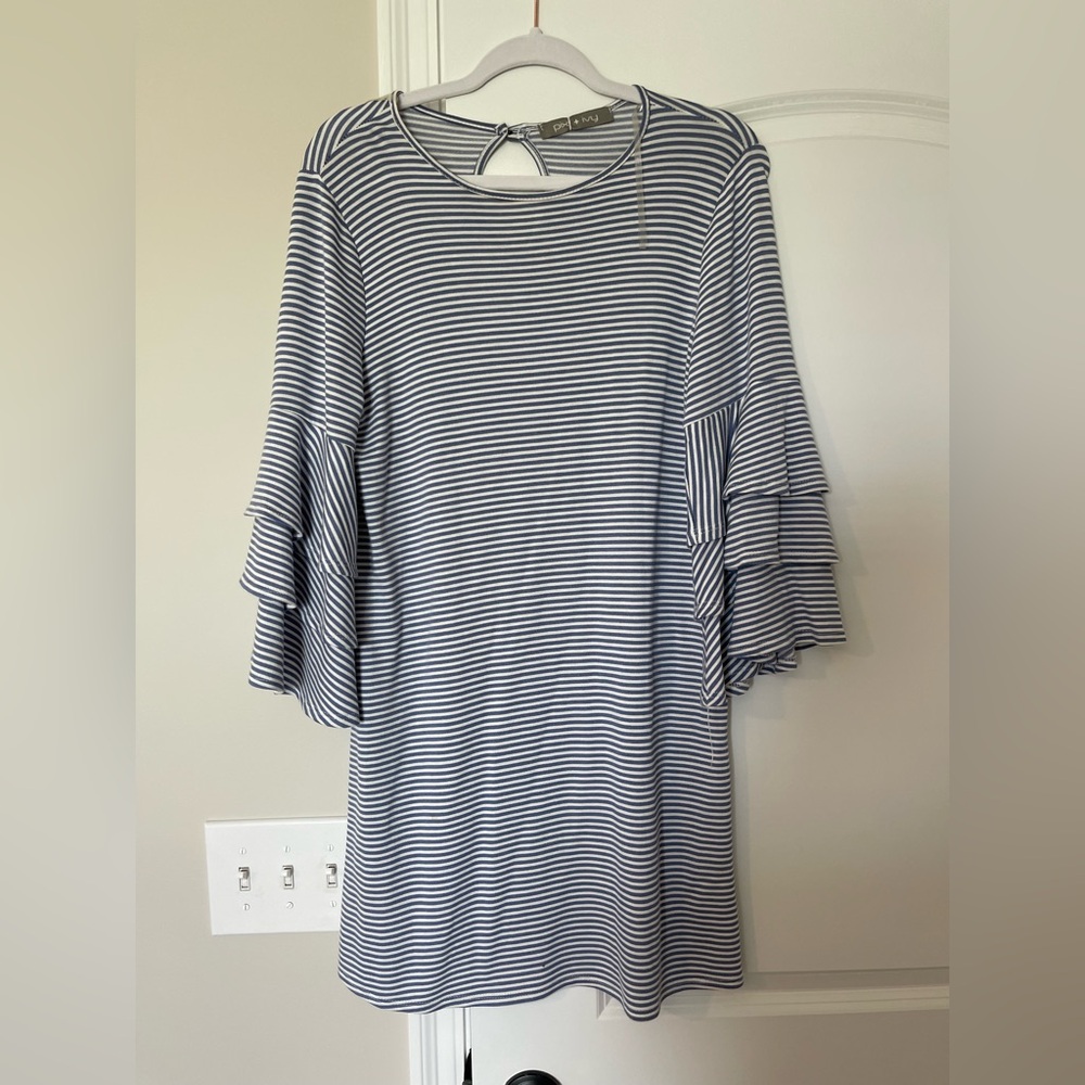 Pixi + Ivy Long Sleeve Ruffle Dress